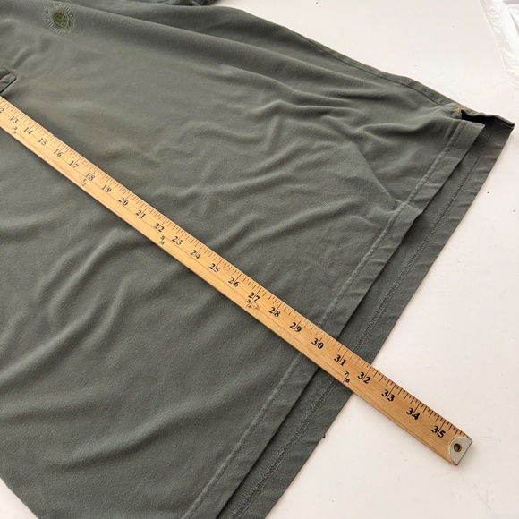 Harley Davidson Military Green Embroidered Logo Collared Polo Shirt Men XL STAIN - Picture 7 of 7